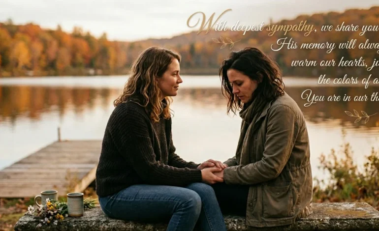Short Condolence Messages for the Loss of a Father: Comforting Examples