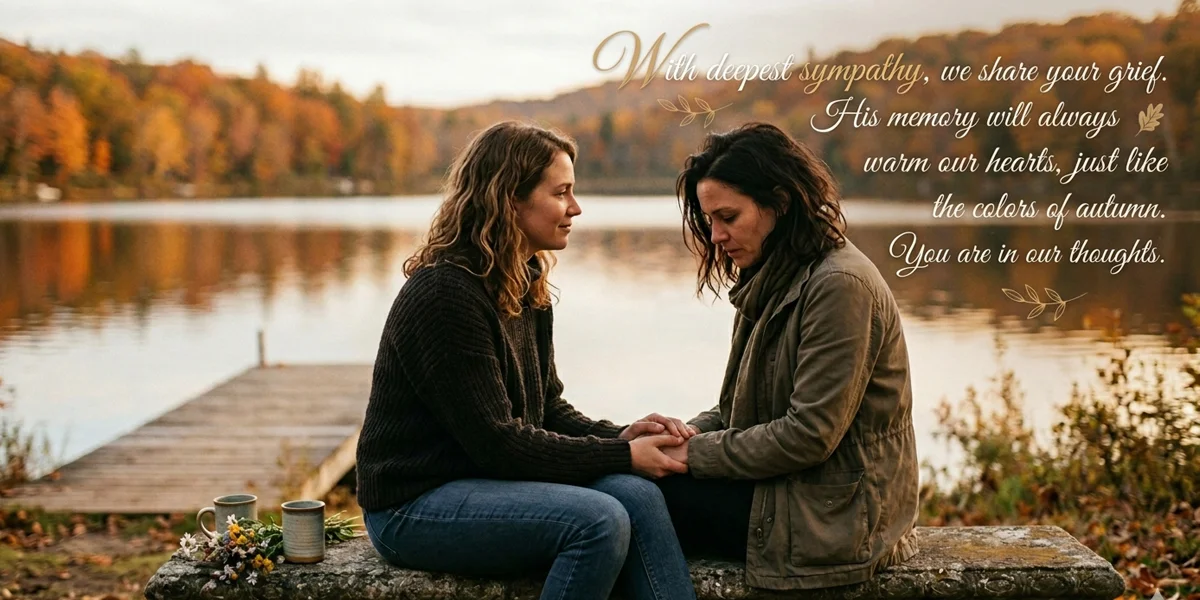 Short Condolence Messages for the Loss of a Father: Comforting Examples